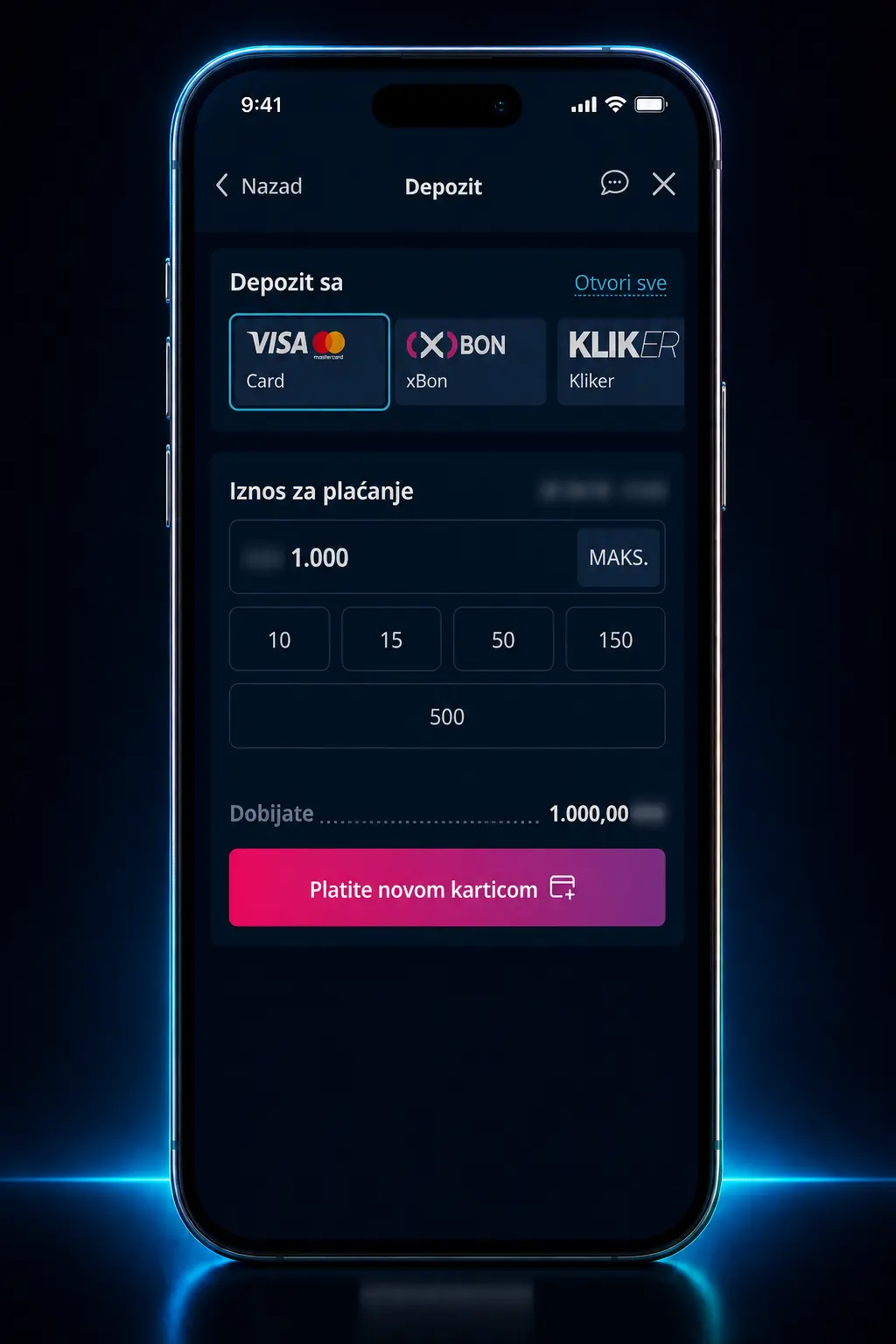 Uputstvo u 5 koraka za igranje slot igara na MrBit sajtu, prijava, depozit i podešavanje opklade pre vrtenja.