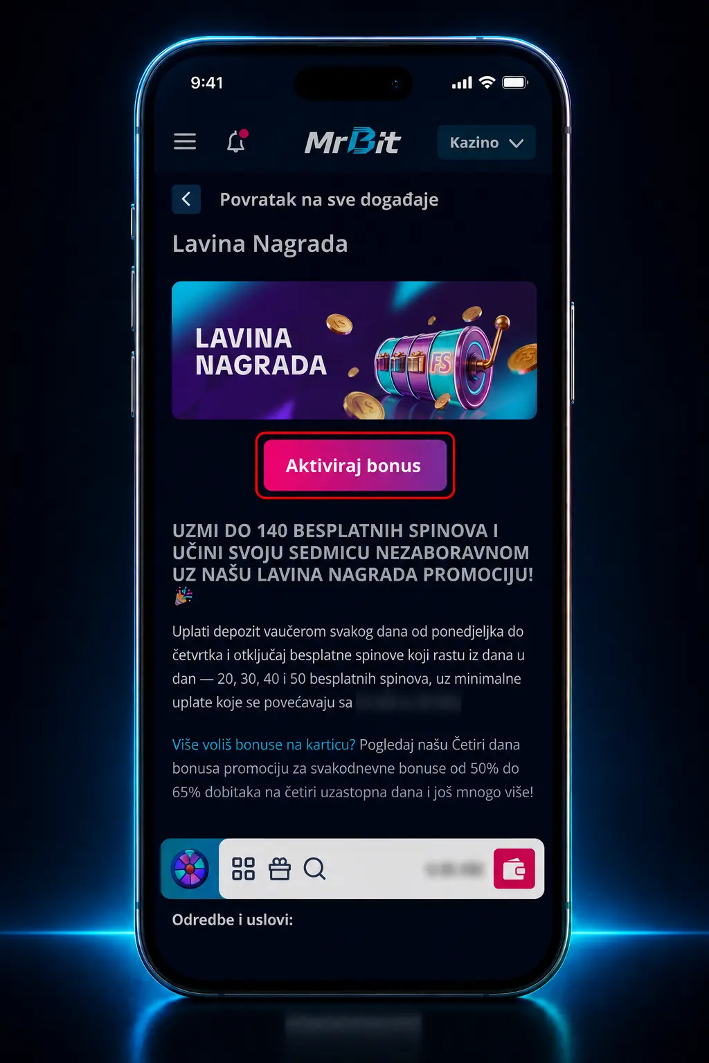 Uputstvo u 5 koraka za pokretanje slot igara na MrBit nalogu, za desktop i mobilne uređaje.