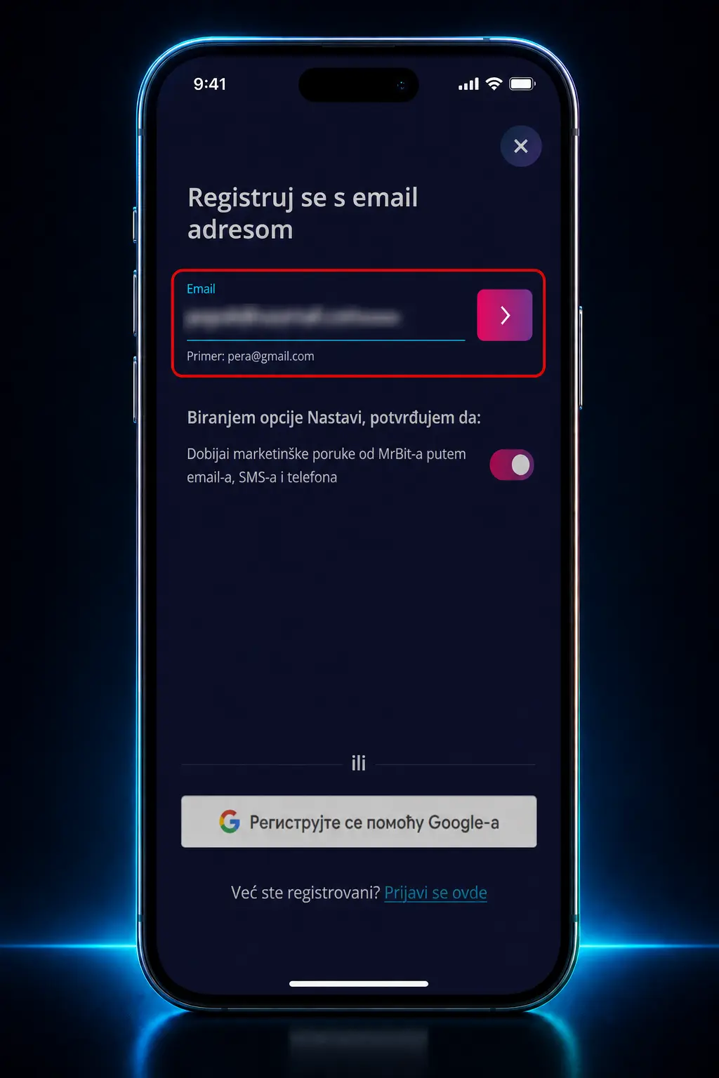 Uputstvo u 5 koraka za pokretanje slot igara na MrBit nalogu, uz prijavu, depozit i podešavanje opklade