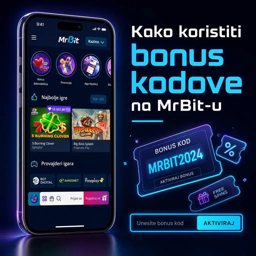 Uputstvo za unos bonus koda na MrBit stranici za depozit korak po korak