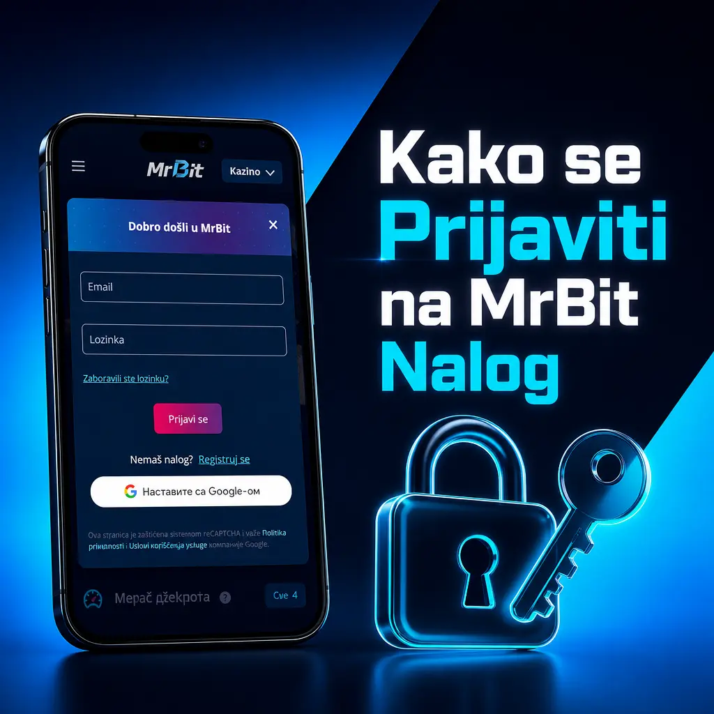 Uputstvo za prijavu na MrBit nalog putem broja telefona, email adrese i lozinke ili jednokratnog koda.