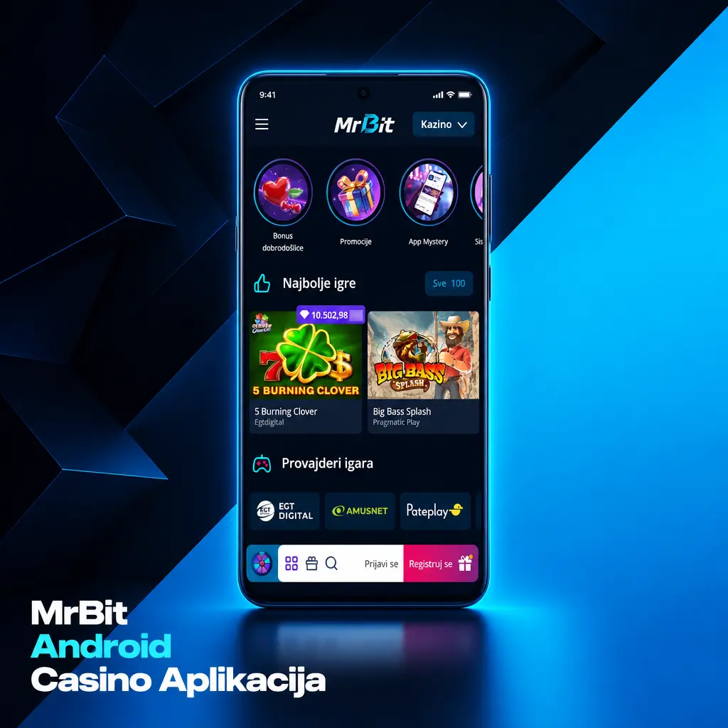 MrBit Android casino aplikacija – preuzmite APK fajl i instalirajte ga direktno bez prodavnice aplikacija.