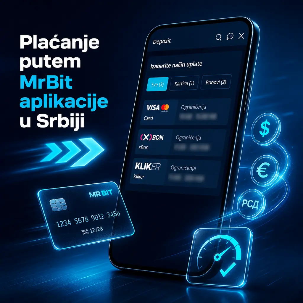 Plaćanje putem MrBit aplikacije u Srbiji: AirCash, Apple Pay, Visa, Mastercard i drugi metodi za depozit i isplatu
