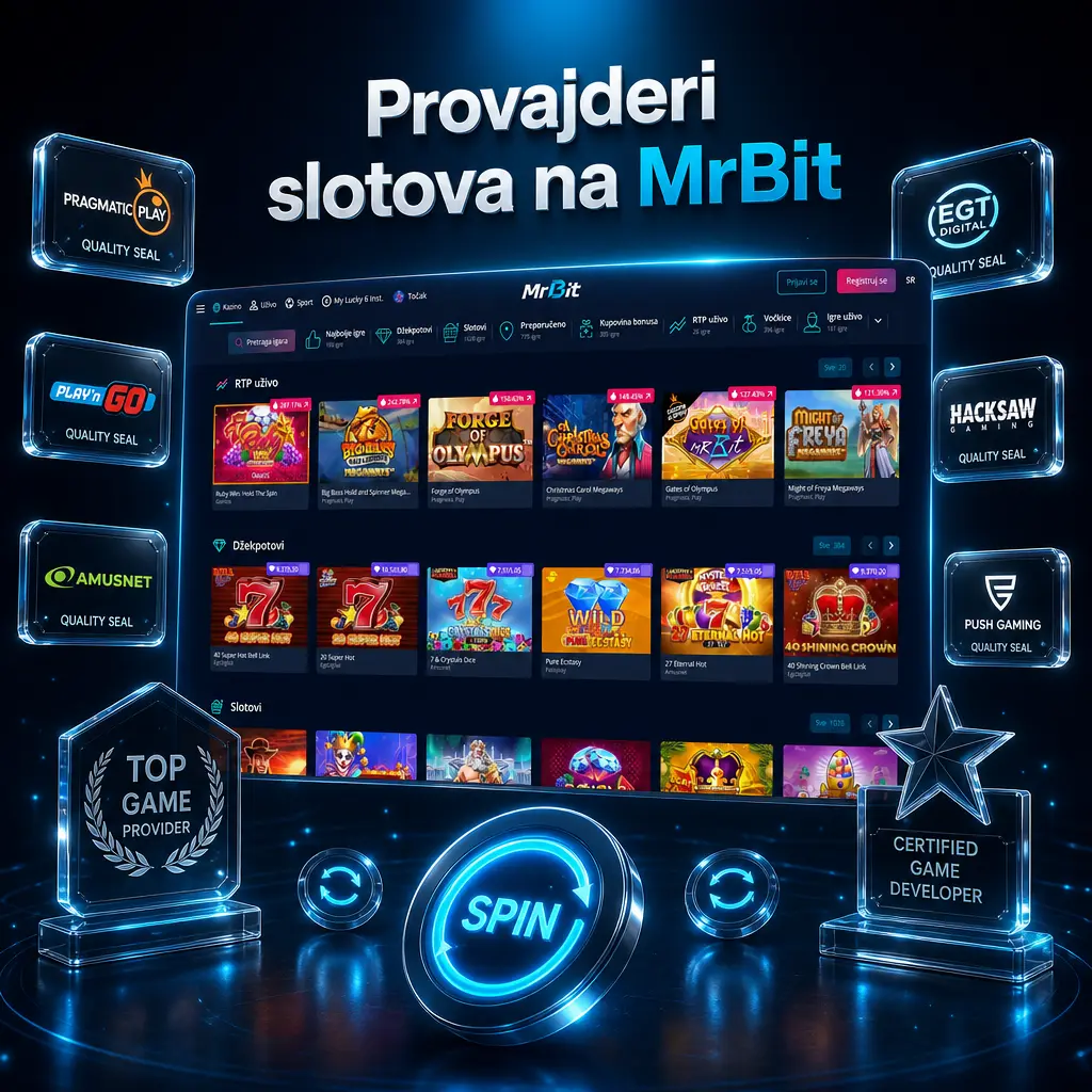 Provajderi slotova na MrBit: Pragmatic Play, NetEnt, Play'n GO, Evolution, Microgaming, Yggdrasil i Endorphina